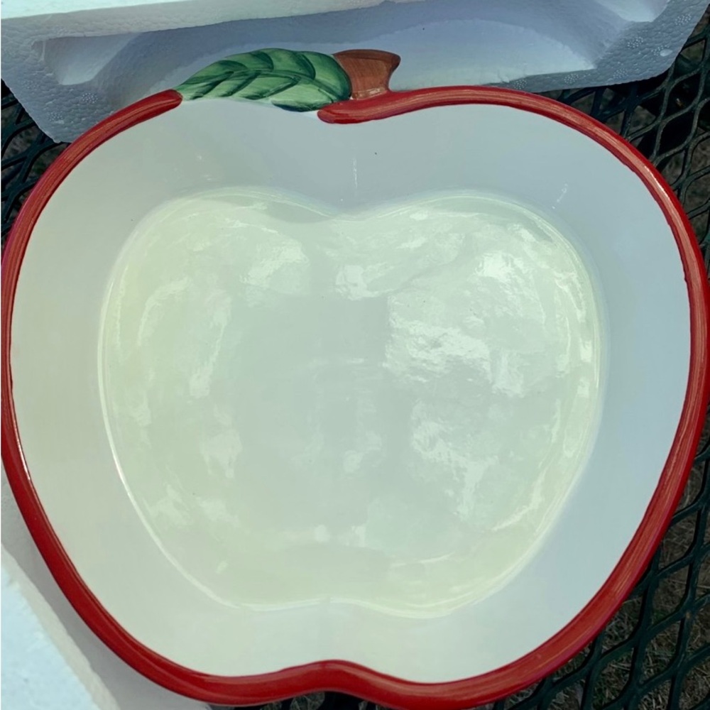 Ceramic Apple Baking Dish